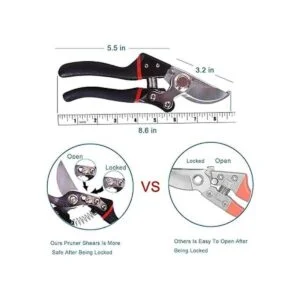 Kynup Tijeras de podar para jardinería tijeras de_3