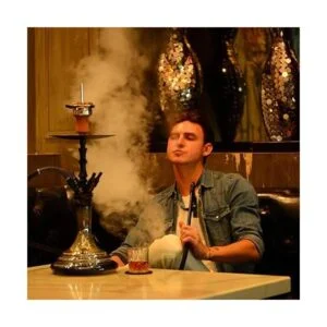 Manguera de silicona de cachimba con mango de aluminio_2