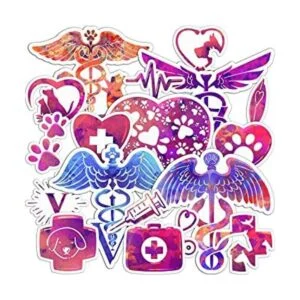 Toik Mertak Paquete de 19 calcomanías para laptop para_1