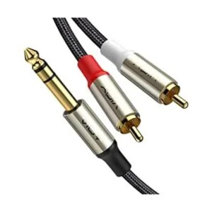 VIOY Cable de audio RCA de 14 a doble 6 pies carcasa_1