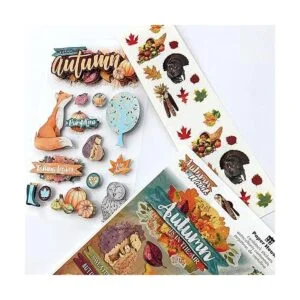 Paper House Productions Juego de calcomanías para otoño y_2