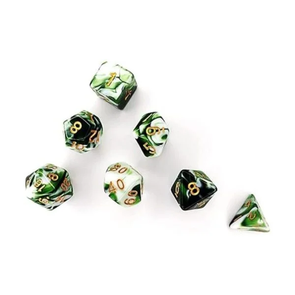 Juego de dados DND 3 juegos de dados poliédricos para_3