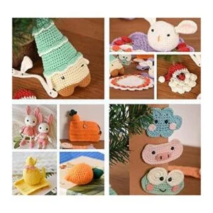 4Rolls suave mezcla de algodón suave y cómodo hilo de_4