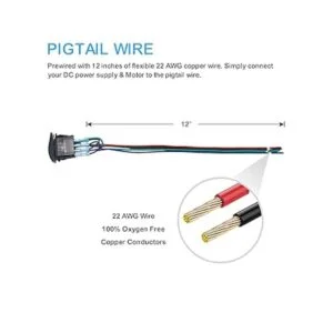 Recoil LAS2 DPDT 20A 12V CC Motor Polaridad Interruptor_3