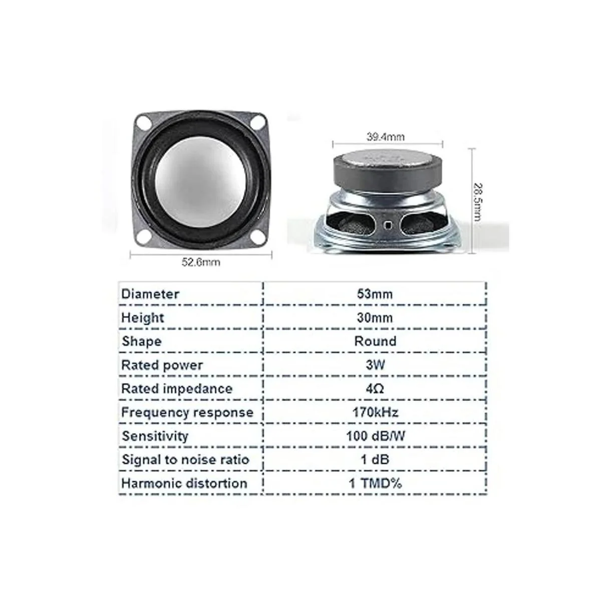 ALAMSCN 2 altavoces estéreo de audio de gama completa de 2_3