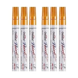 Rotuladores de pintura naranja Paquete de 6 rotuladores_1
