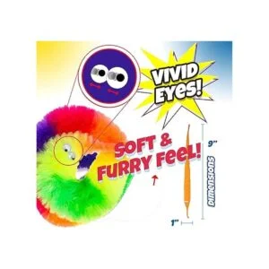 JARU Gusanos peludos en cuerdas en una cuerda gusanos_2