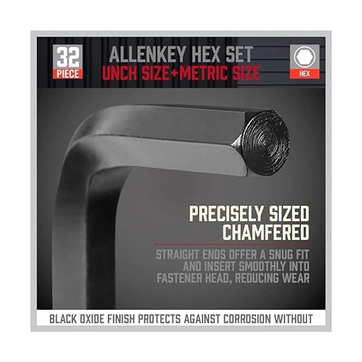 SEDY Juego de llaves hexagonales juego de llaves Allen de_6