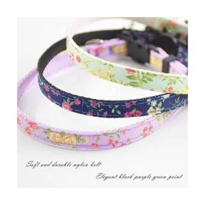 3 collares de gato con campana y accesorios patrón de_7