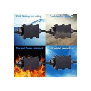 Caja de conexiones para exteriores impermeable IP68_3