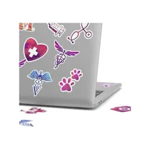 Toik Mertak Paquete de 19 calcomanías para laptop para_3