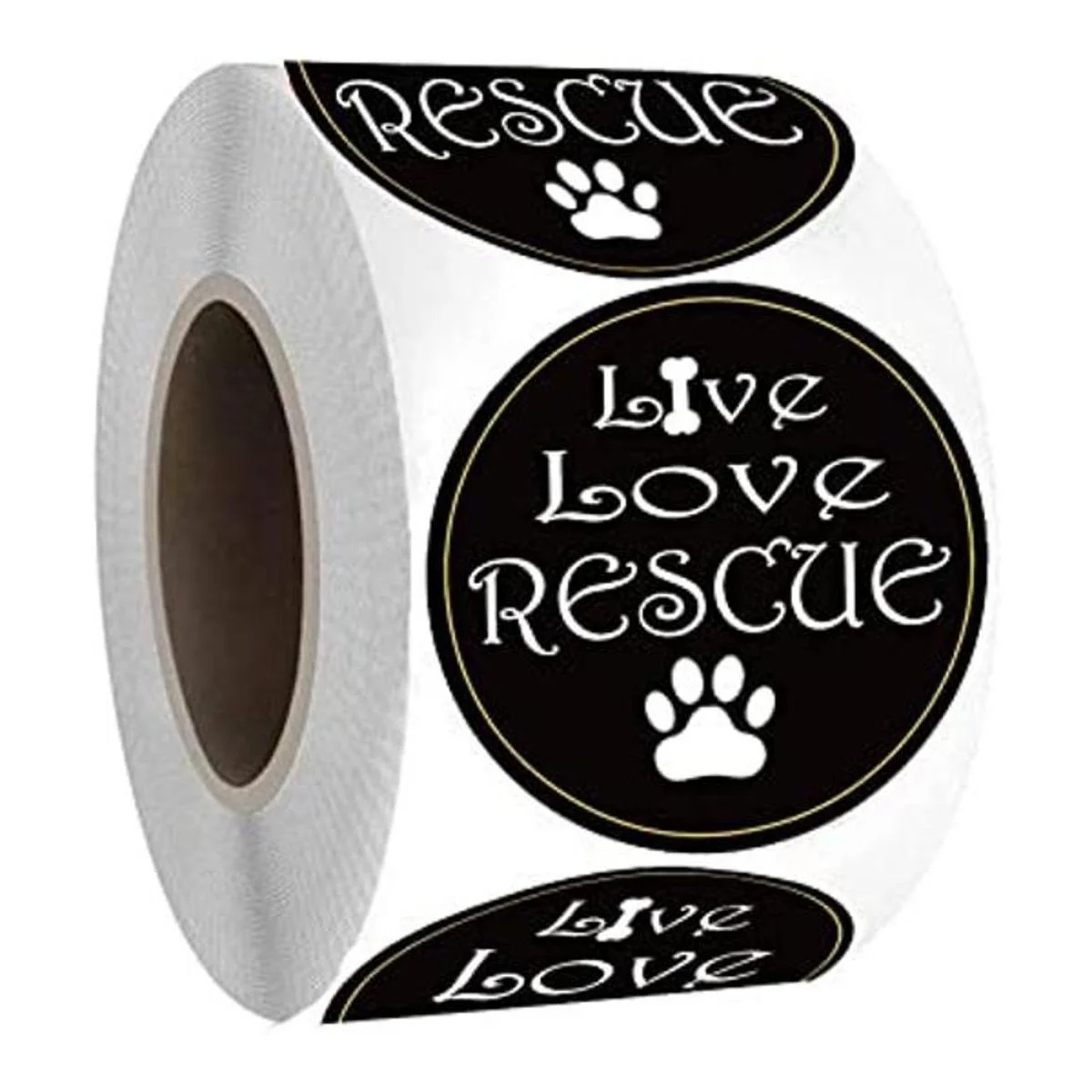 Live Love Rescue Animal Adoption Stickers Pegatinas de 2_1