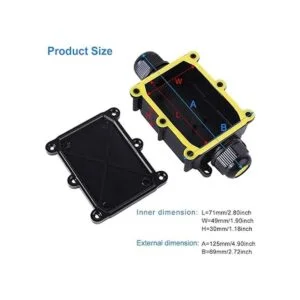 Caja de conexiones para exteriores impermeable IP68_5