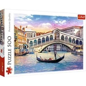 Trefl 500 Piece Jigsaw Puzzle Rialto Bridge Venecia_1