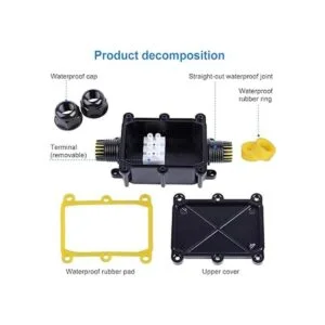 Caja de conexiones para exteriores impermeable IP68_2