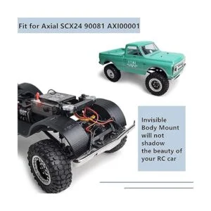 Maleonn Juego de postes de cuerpo invisible RC para 124_2