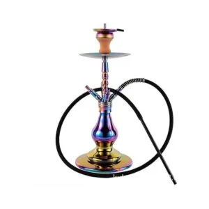 Manguera de silicona de cachimba con mango de aluminio_7