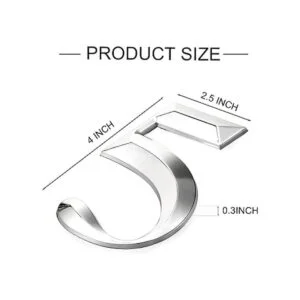 Números de casa 3D para puerta de casa números de 0 a 9_6
