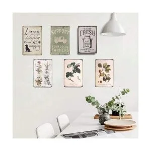 Letrero de metal de vaquero código de vaquero letrero de_6