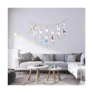 QXUJI Exhibición de fotos para colgar en la pared con_6