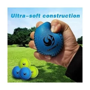 PHINIX Béisbol de espuma suave de 9 pulgadas para_3