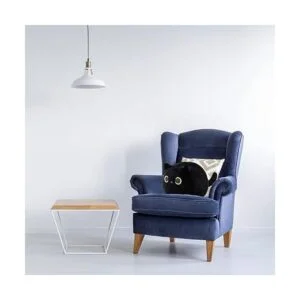 Pochita Almohada de peluche de gato negro 3D peluche de_3