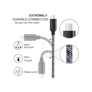 Cargador Android cargador de teléfono Android cable de_3