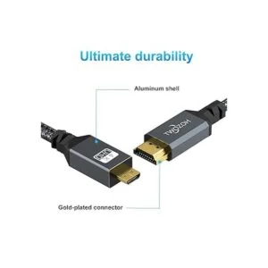 Twozoh Cable 4K Micro HDMI a HDMI de 10 pies cable_4