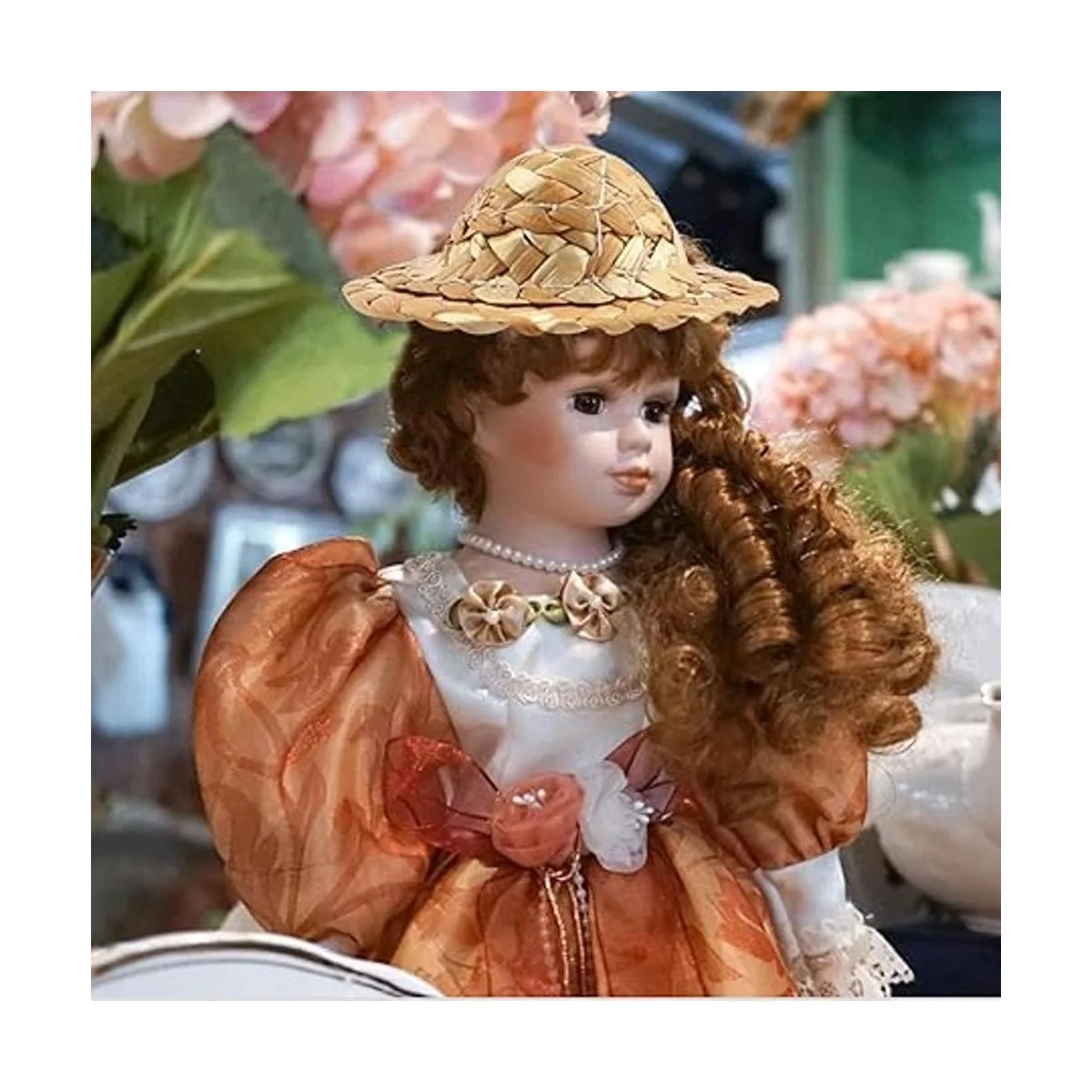 AUEAR Mini sombreros de paja para tejer sombrero de paja_3