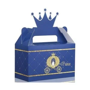 Caja de 12 piezas para fiesta de príncipe pequeño caja de_1