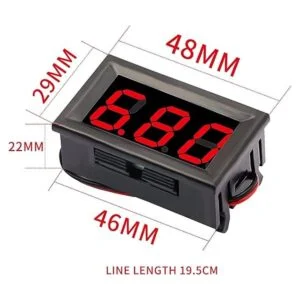 CenryKay 2 cables rojo CC 4.530 V panel LED digital_3