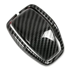 Cubierta de perilla de cambio de marchas de fibra de_3