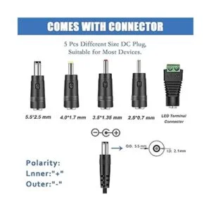 Gonine Fuente de alimentación de corriente continua de 9_5