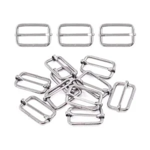 Swpeet 60 anillos de metal plateado de 54 pulgadas a_1