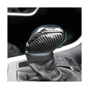 Cubierta de perilla de cambio de marchas de fibra de_2