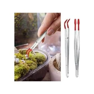 Juego de 2 pinzas con puntas de goma puntas revestidas de_7