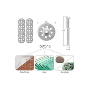 Juego de herramientas de 60 ruedas de corte rotativas_3