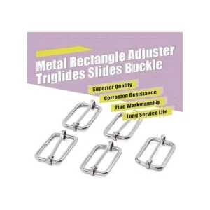 Swpeet 60 anillos de metal plateado de 54 pulgadas a_4