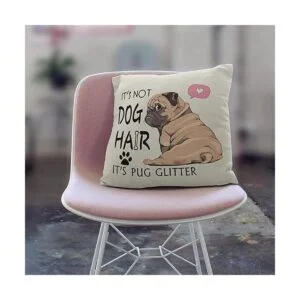 Its Not Dog Hair Its Pug Fundas de almohada con_3