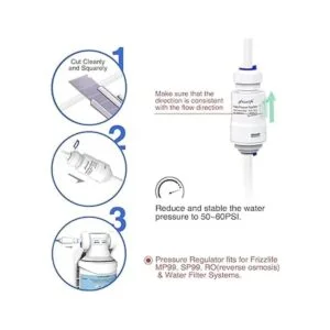 Frizzlife Válvula de protección de filtro de agua para_4