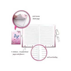 GINMLYDA Diario para niños con cerradura diario de_6