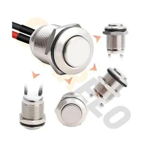 Starelo 5 interruptores de botón momentáneo de 0.472 in_2