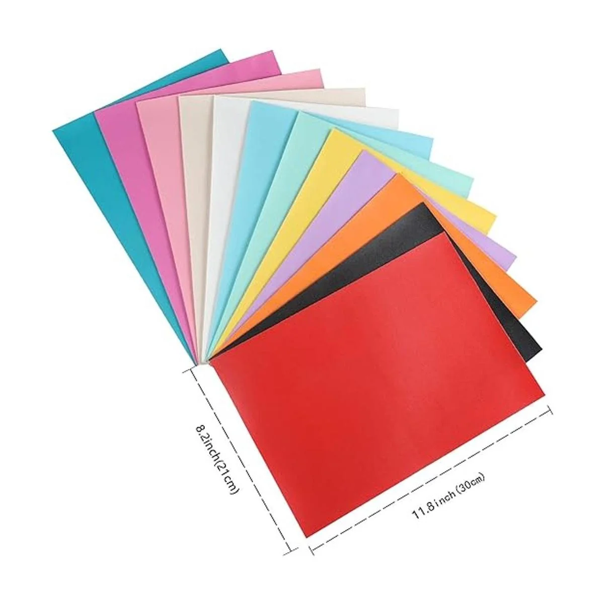 Picheng Juego de 12 piezas de 8.2 x 11.8 pulgadas hojas_5