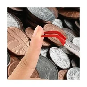 Juego de 2 pinzas con puntas de goma puntas revestidas de_4