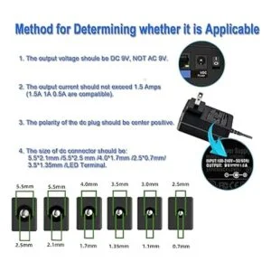 Gonine Fuente de alimentación de corriente continua de 9_4