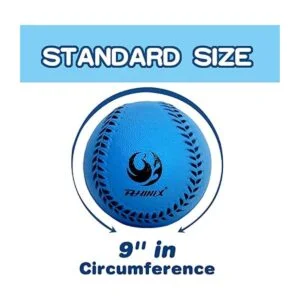 PHINIX Béisbol de espuma suave de 9 pulgadas para_2