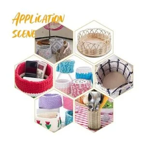 PH PandaHall Cesta de madera natural de 5 tamaños base de_4