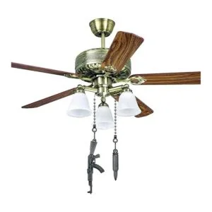 4 cadenas de tracción de plata Dotlite para ventilador de_3