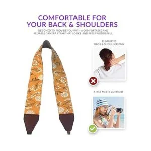 Art Tribute Correa de hombro para cámara de flores de_2