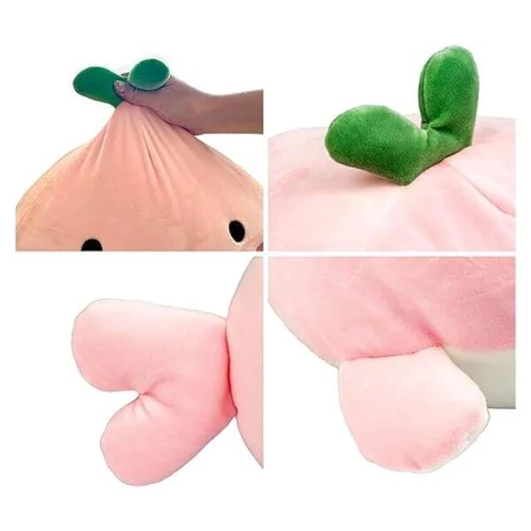 Snuggaboos Naomi The Whale Pink Squish Peluche de peluche_3
